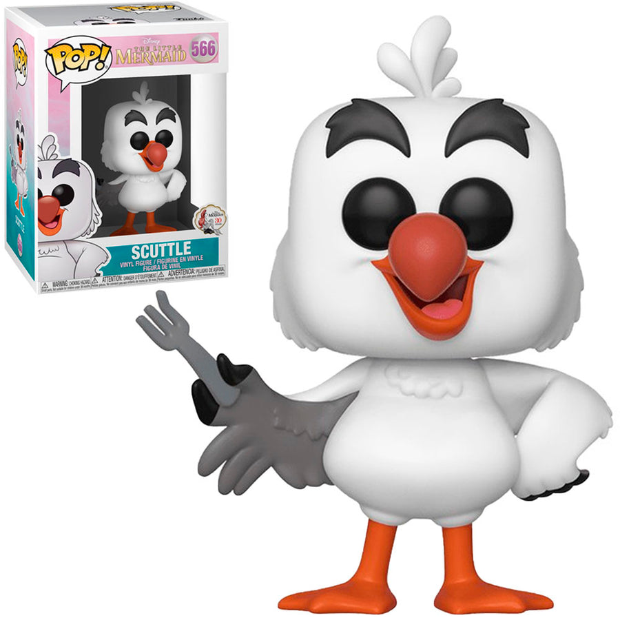 FUNKO POP DISNEY THE LITTLE MERMAID - SCUTTLE 566 BRINDE