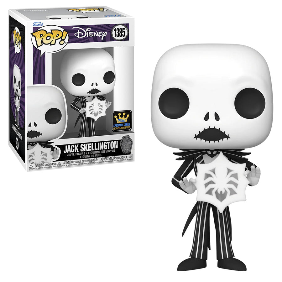 FUNKO POP DISNEY THE NIGHT BEFORE CHRISTMAS 30TH ANNIVERSARY - JACK SKELLINGTON 1385 BRINDE