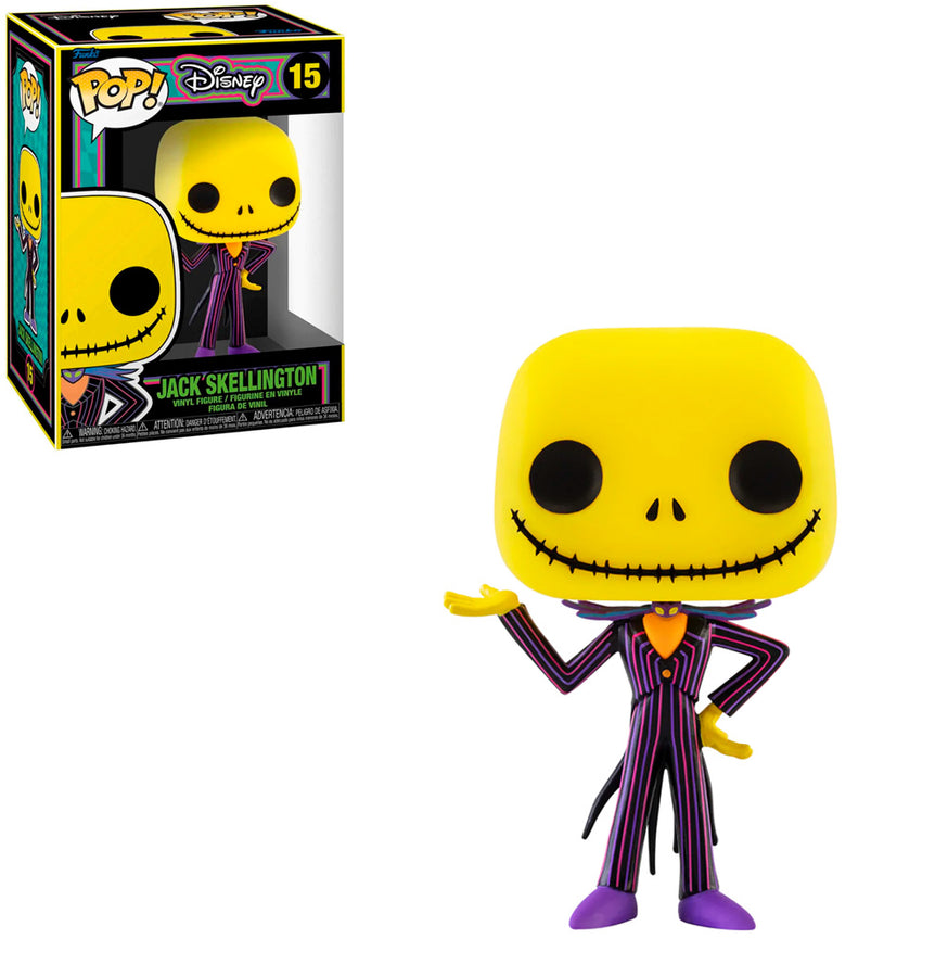 FUNKO POP DISNEY THE NIGHT BEFORE CHRISTMAS BLACKLIGHT - JACK SKELLINGTON 15