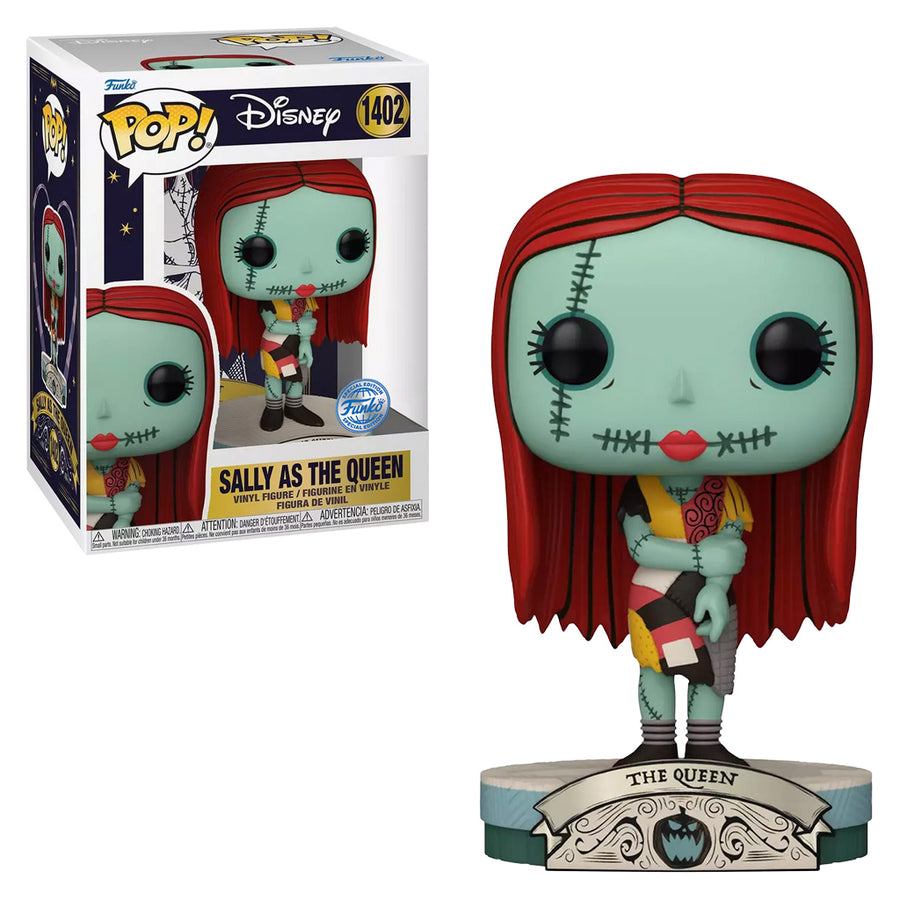 FUNKO POP DISNEY THE NIGHT BEFORE CHRISTMAS EXCLUSIVE - SALLY AS THE QUEEN 1402 BRINDE