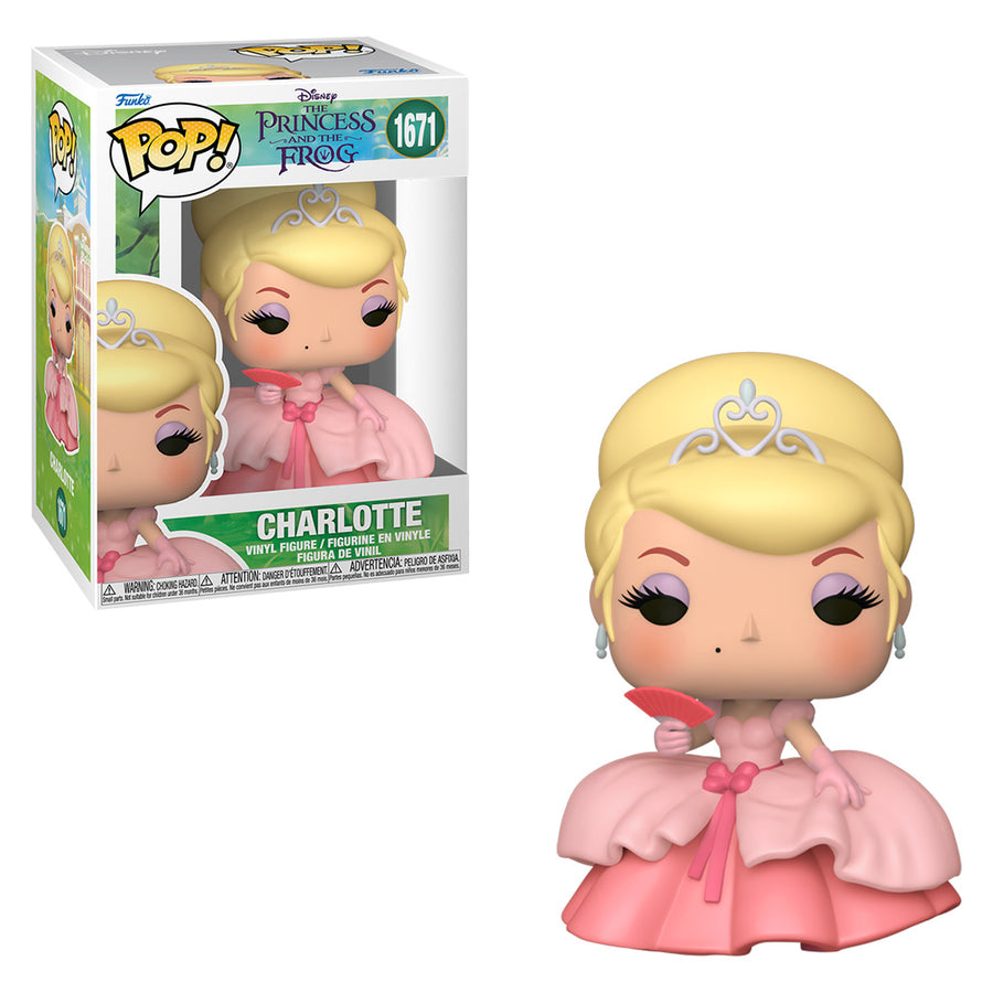 FUNKO POP DISNEY THE PRINCESS AND THE FROG - CHARLOTTE 1671 BRINDE