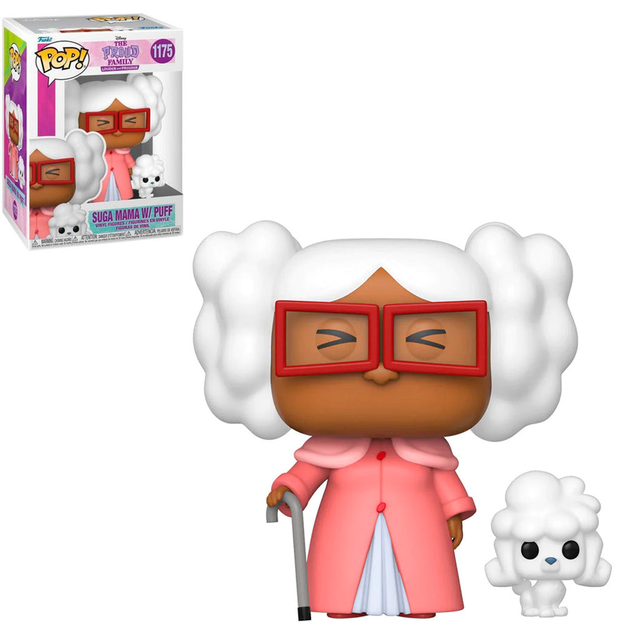 FUNKO POP DISNEY THE PROUD FAMILY - SUGA MAMA W/PUFF 1175 BRINDE