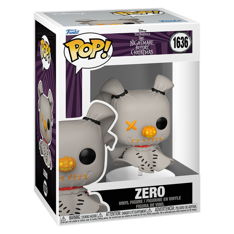 FUNKO POP DISNEY TIM BURTON'S THE NIGHTMARE BEFORE CHRISTMAS - ZERO (PATCHWORK) 1636