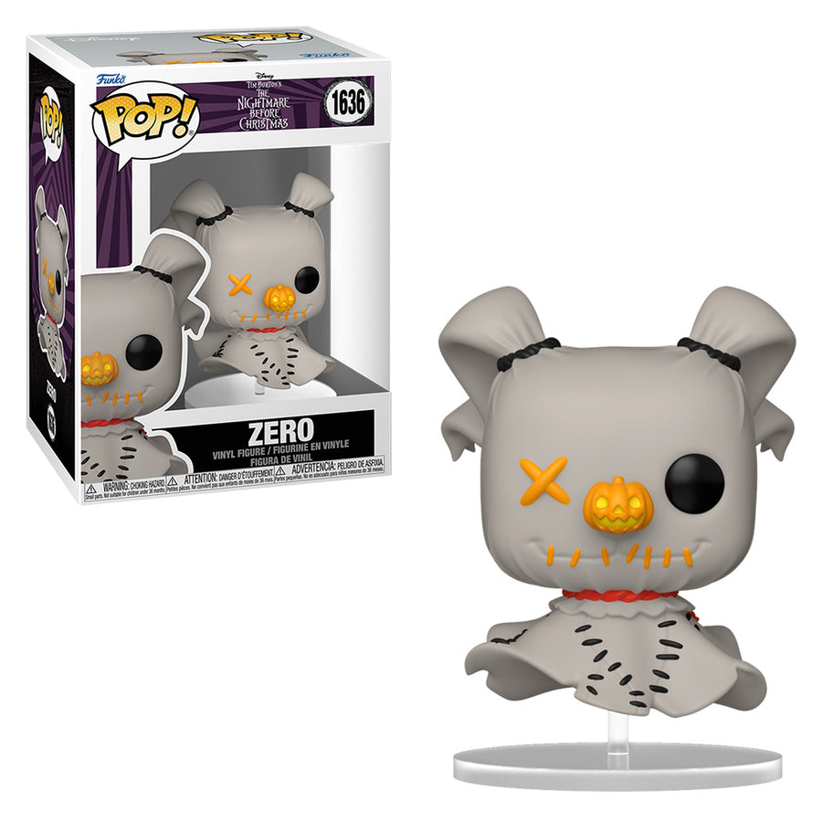 FUNKO POP DISNEY TIM BURTON'S THE NIGHTMARE BEFORE CHRISTMAS - ZERO (PATCHWORK) 1636
