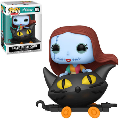 FUNKO POP DISNEY TRAINS NIGHTMARE BEFORE CHRISTMAS - SALLY IN CAT CART 08