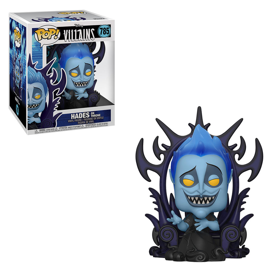 FUNKO POP DISNEY VILLAINS DELUXE - HADES ON THRONE 785 BRINDE