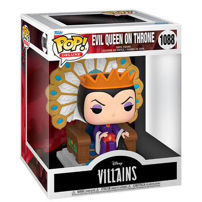 FUNKO POP DISNEY VILLAINS - EVIL QUEEN ON THRONE 1088 (DELUXE)