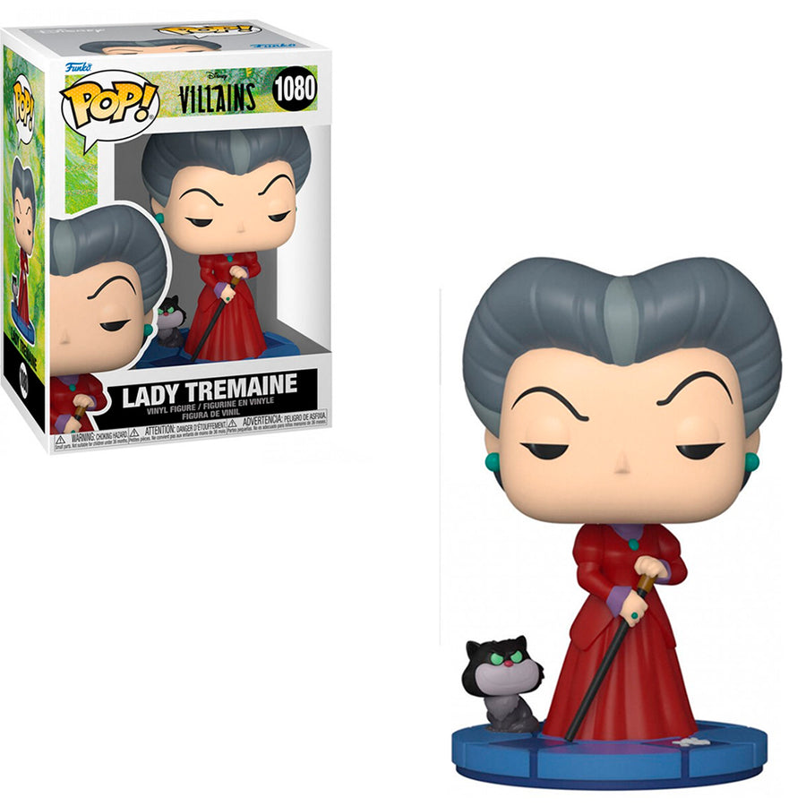 FUNKO POP DISNEY VILLAINS - LADY TREMAINE 1080 BRINDE