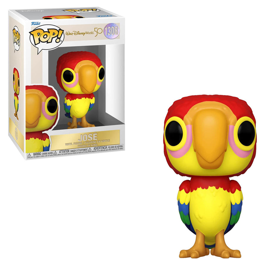FUNKO POP DISNEY WALT DISNEY WORLD 50TH ANNIVERSARY - JOSE PARROT 1167 BRINDE