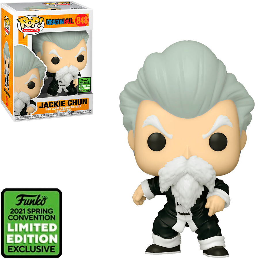 FUNKO POP DRAGON BALL EXCLUSIVE ECCC 2021 - JACKIE CHUN 848 BRINDE