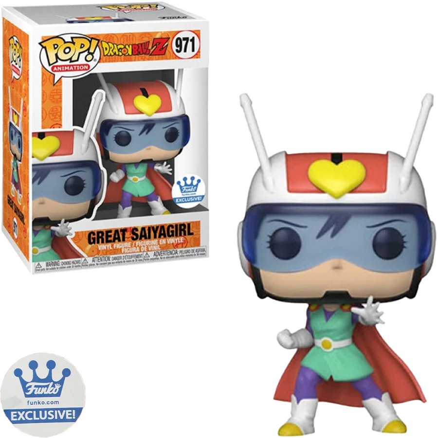 FUNKO POP DRAGON BALL Z EXCLUSIVE - GREAT SAIYAGIRL 971 BRINDE