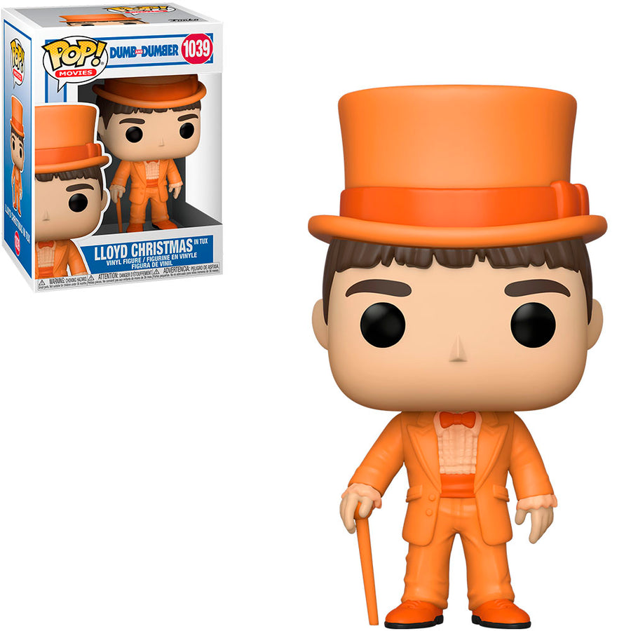 FUNKO POP DUMB AND DUMBER - LLOYD CHRISTMAS IN TUX 1039 BRINDE