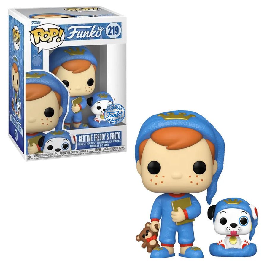 FUNKO POP EXCLUSIVE BEDTIME FREDDY & PROTO 219