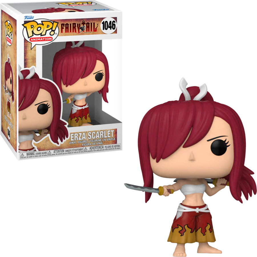 FUNKO POP FAIRY TAIL - ERZA SCARLET 1046 BRINDE