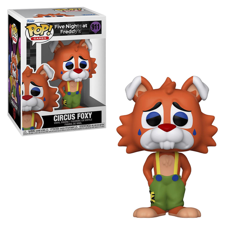 FUNKO POP FIVE NIGHT'S AT FREDDY - CIRCUS FOXY 911 BRINDE
