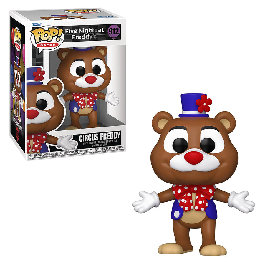 FUNKO POP FIVE NIGHT'S AT FREDDY - CIRCUS FREDDY 912 BRINDE