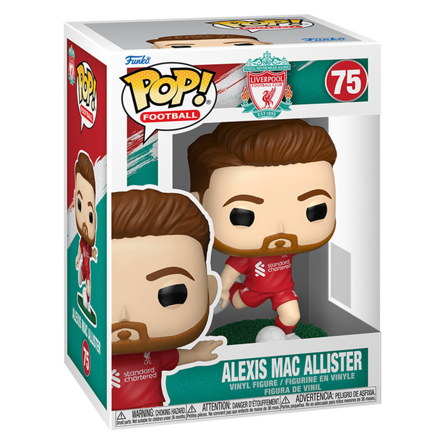 FUNKO POP FOOTBALL LIVERPOOL FC - ALEXIS MAC ALLISTER 75