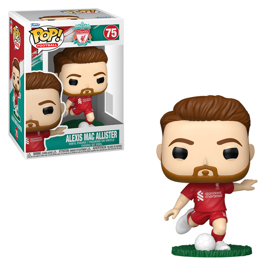 FUNKO POP FOOTBALL LIVERPOOL FC - ALEXIS MAC ALLISTER 75 BRINDE