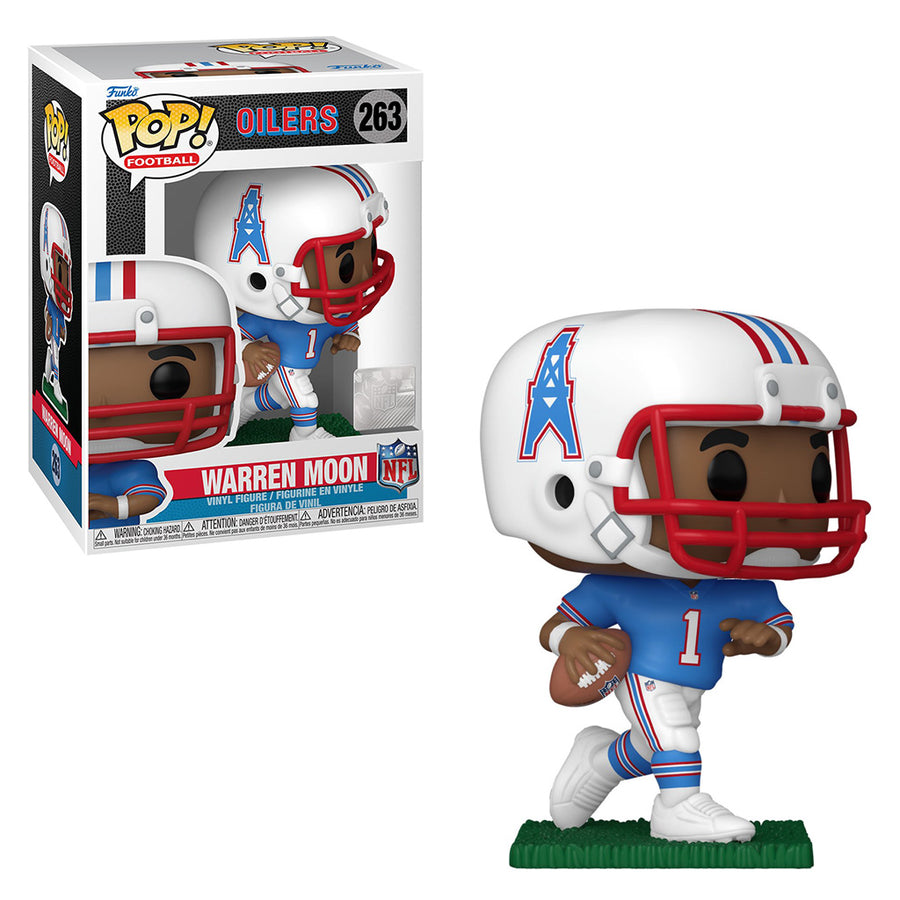 FUNKO POP FOOTBALL NFL: HOUSTON OLIERS - WARREN MOON 263 BRINDE
