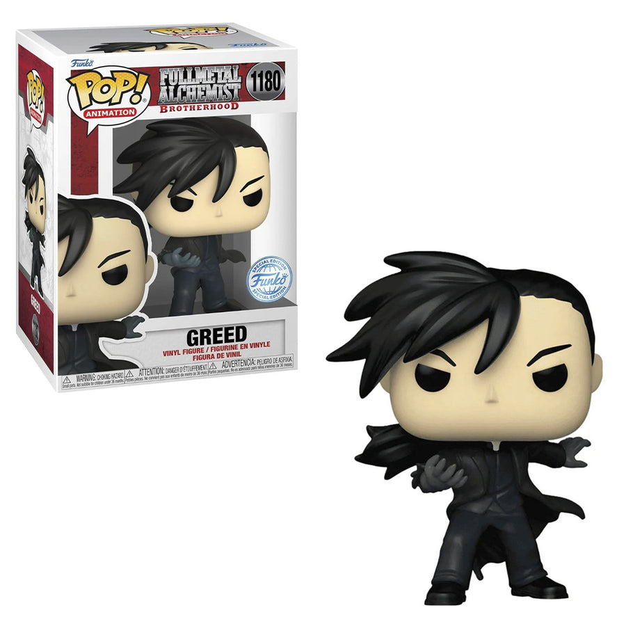 FUNKO POP FULLMETAL ALCHEMIST BROTHERHOOD - GREED 1180 BRINDE