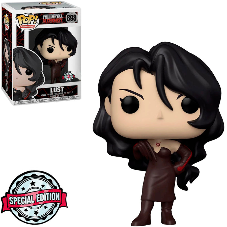 FUNKO POP FULLMETAL ALCHEMIST EXCLUSIVE - LUST 898 BRINDE
