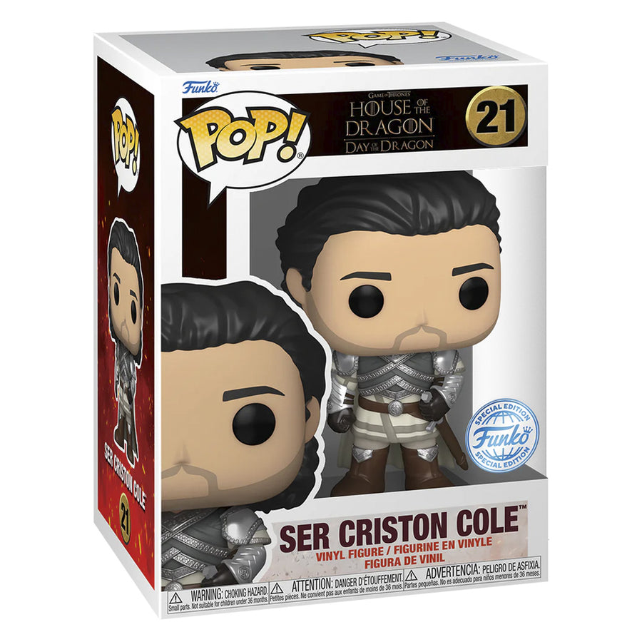 FUNKO POP GAME OF THRONES: HOUSE OF THE DRAGON EXCLUSIVE - SER CRISTON COLE 21