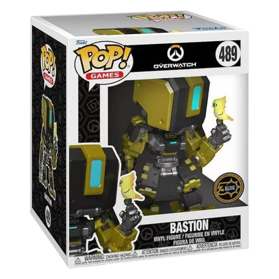 FUNKO POP GAMES 30TH BLIZZARD ANNIVERSARY OVERWATCH 6" EXCLUSIVE - BASTION 489