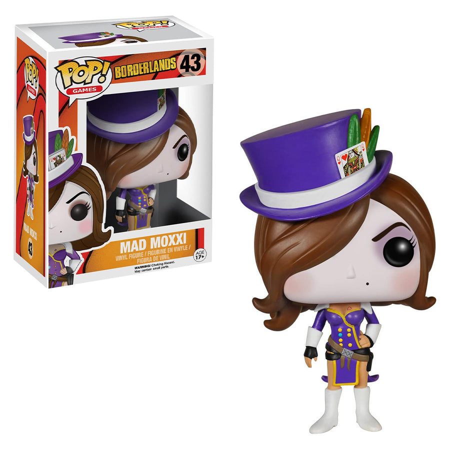 FUNKO POP GAMES BORDERLANDS - MAD MOXXI 43 BRINDE