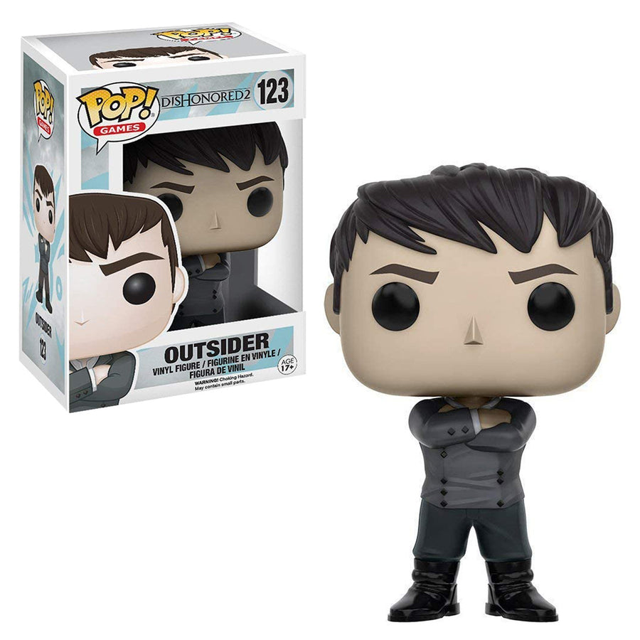 FUNKO POP GAMES DISHONORED - OUTSIDER 123 BRINDE