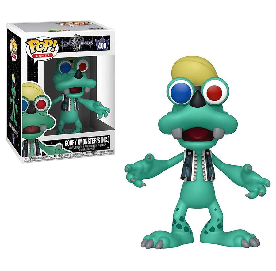 FUNKO POP GAMES DISNEY KINGDOM HEARTS 3 - GOOFY MONSTERS INC 409 BRINDE