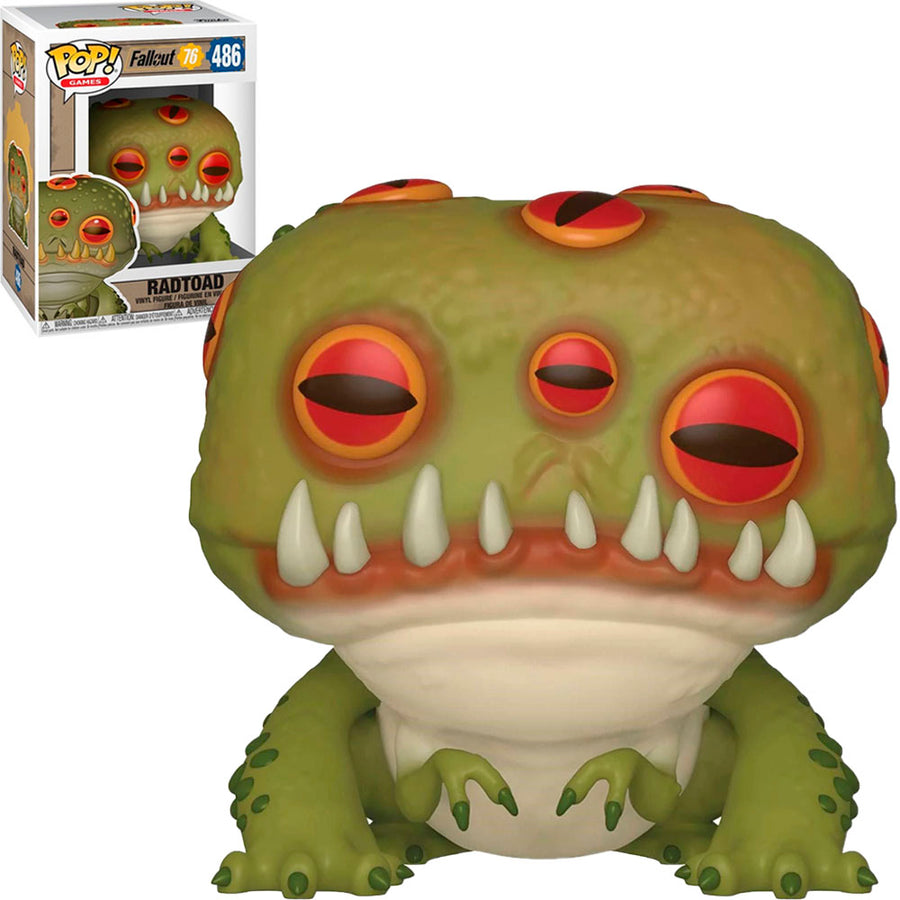 FUNKO POP GAMES FALLOUT 76 - RADTOAD 486 BRINDE