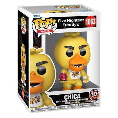 FUNKO POP GAMES FIVE NIGHTS AT FREDDY'S 10TH ANNIVERSARY - CHICA 1063
