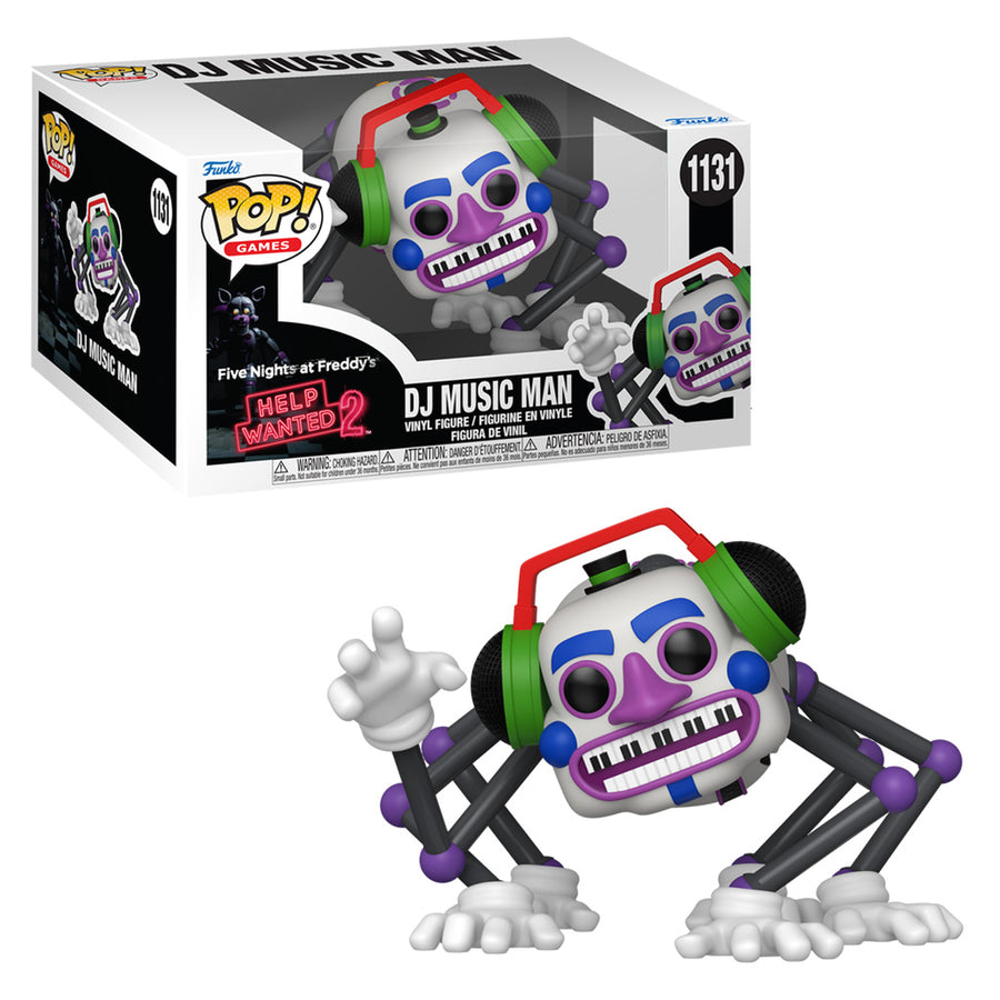 FUNKO POP GAMES FIVE NIGHTS AT FREDDY'S: HELP WANTED 2 - DJ MUSIC MAN 1131 BRINDE