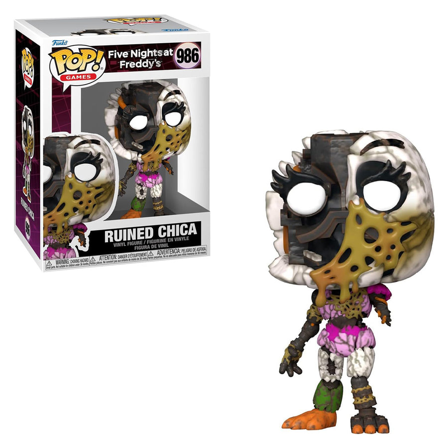 FUNKO POP GAMES FIVE NIGHTS AT FREDDY'S - RUINED CHICA 986