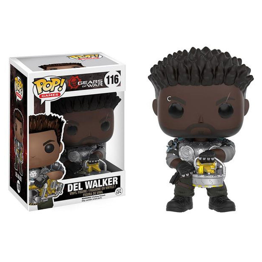 FUNKO POP GAMES GEARS OF WAR - DEL WALKER 116 BRINDE