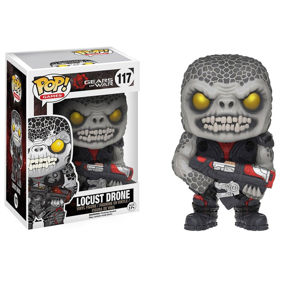FUNKO POP GAMES GEARS OF WAR - LOCUST DRONE 117 BRINDE