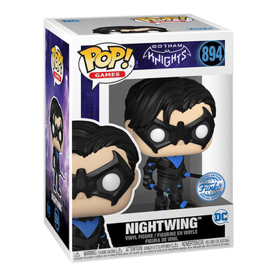 FUNKO POP GAMES GOTHAM KNIGHTS SUPER SIZED 10" EXCLUSIVE - NIGHTWING 896