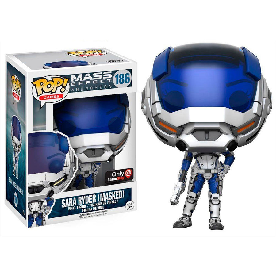 FUNKO POP GAMES MASS EFFECT - EXCLUSIVE - SARA RYDER (MASKED) 186 BRINDE