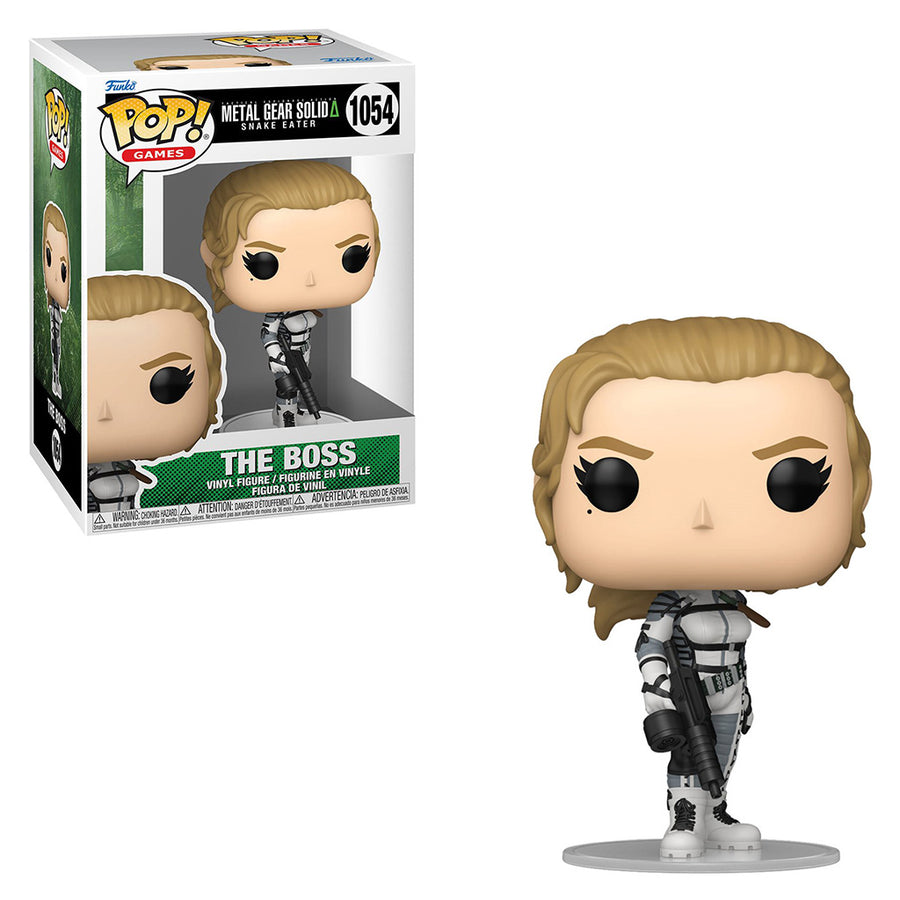 FUNKO POP GAMES METAL GEAR 3: SNAKE EATER - THE BOSS 1054 BRINDE
