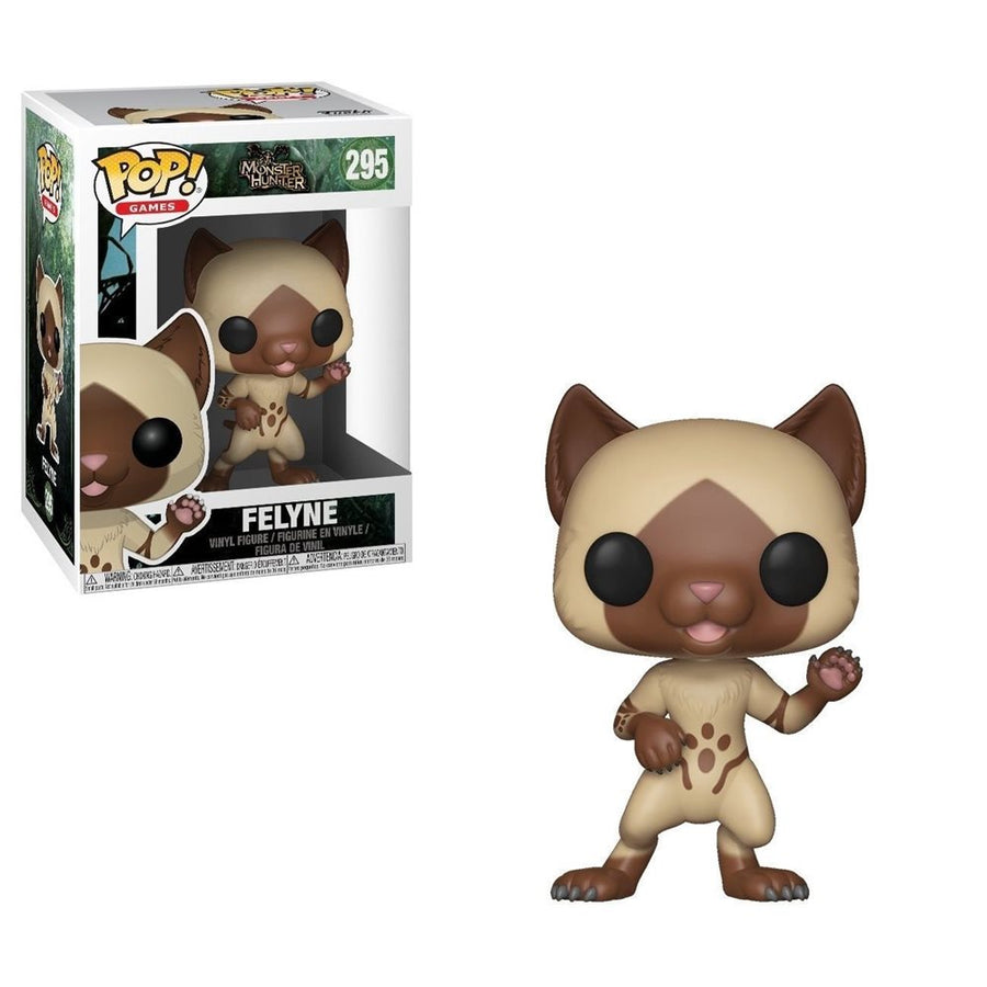 FUNKO POP GAMES MONSTER HUNTER - FELYNE 295 BRINDE