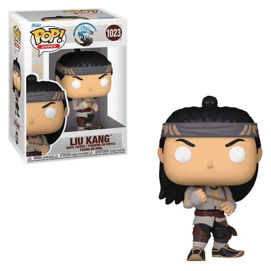 FUNKO POP GAMES MORTAL KOMBAT 1 - LIU KANG (GOD OF FIRE) 1023 BRINDE