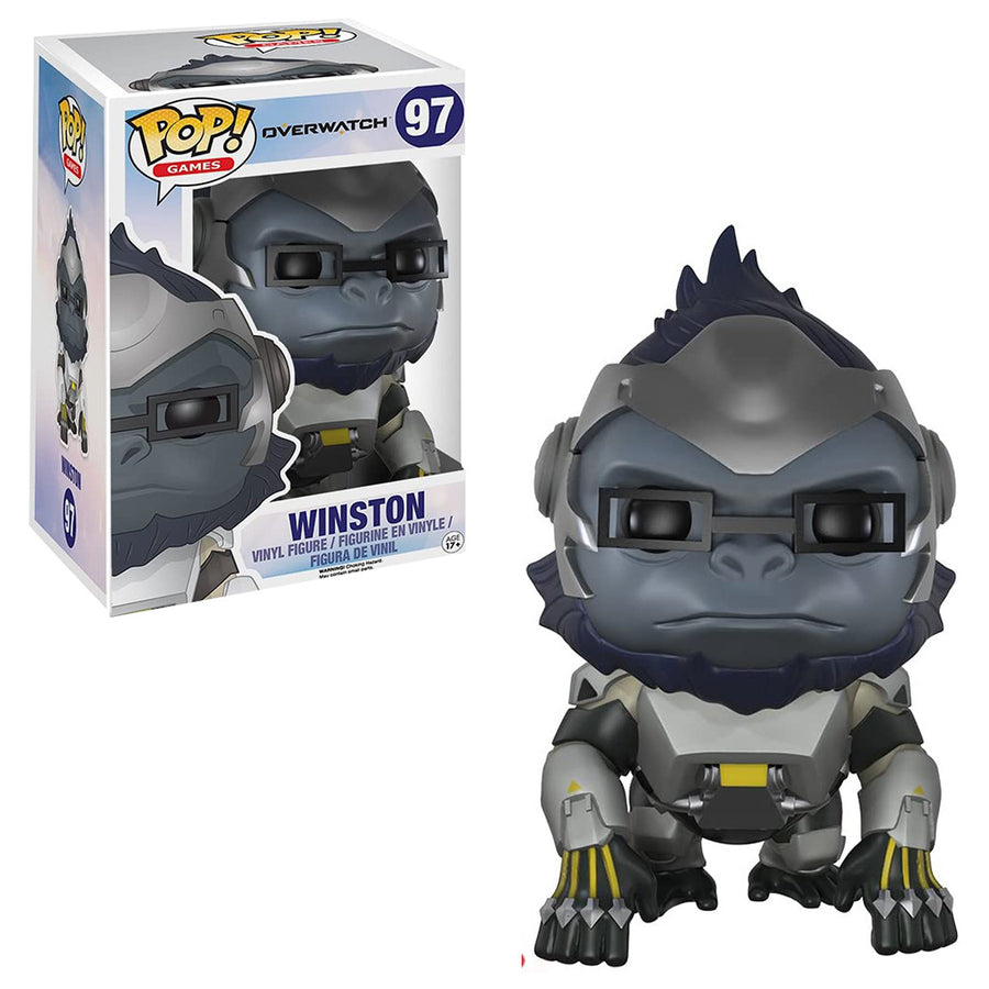 FUNKO POP GAMES OVERWATCH - WINSTON *SIZED* 97 BRINDE