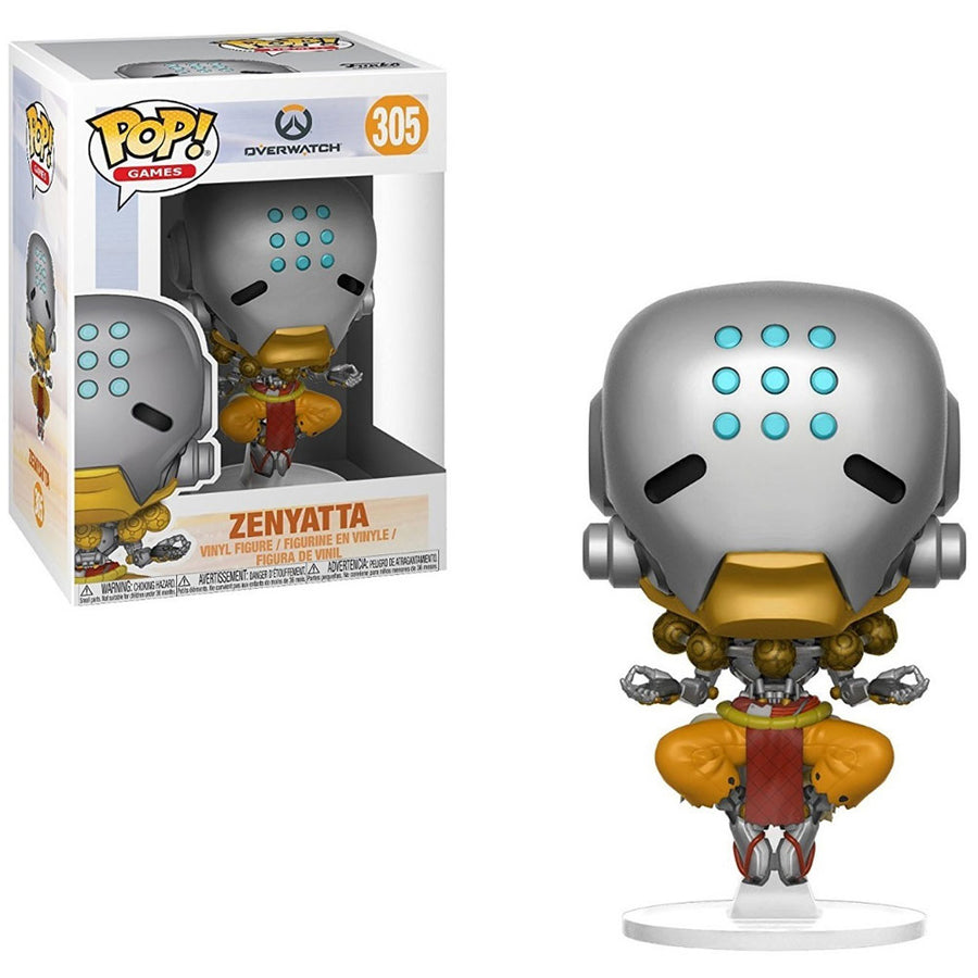 FUNKO POP GAMES OVERWATCH - ZENYATTA 305 BRINDE