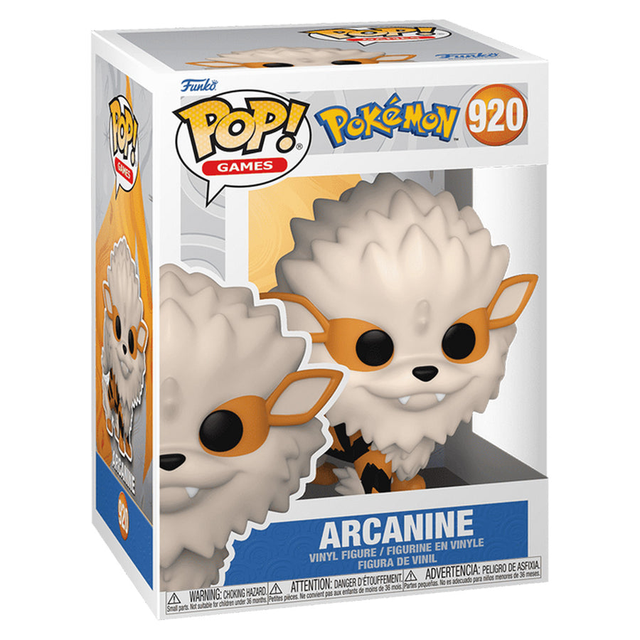 FUNKO POP GAMES POKÉMON - ARCANINE 920