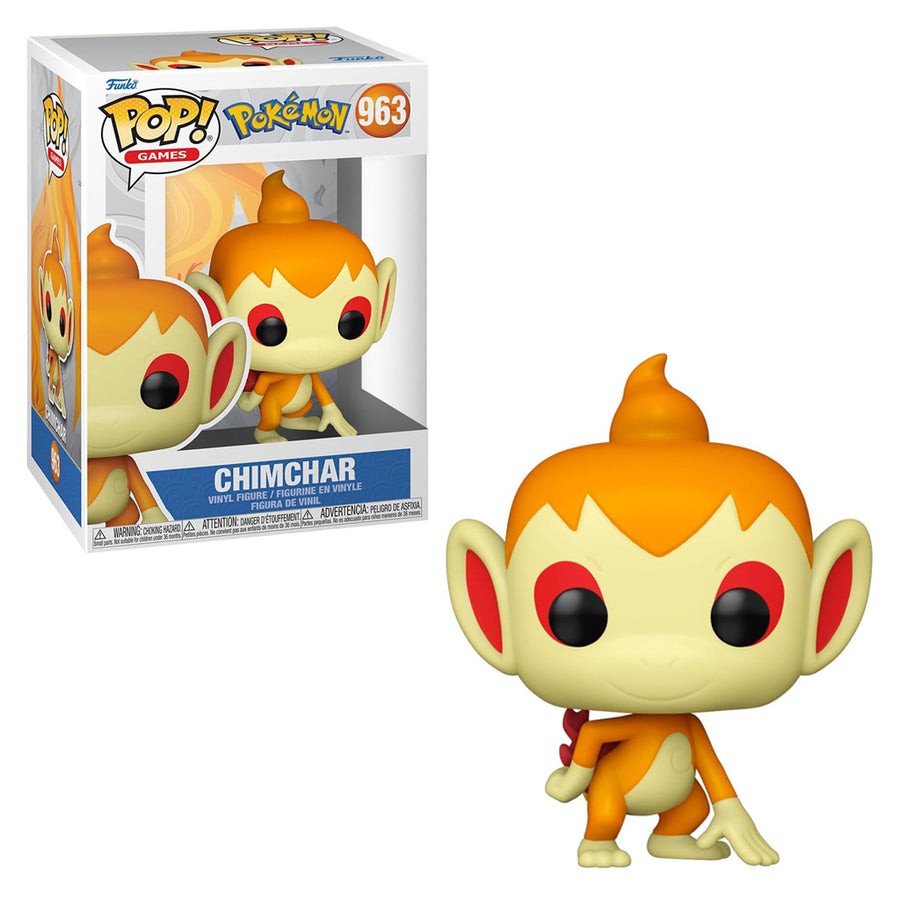 FUNKO POP GAMES POKÉMON - CHIMCHAR 963 BRINDE
