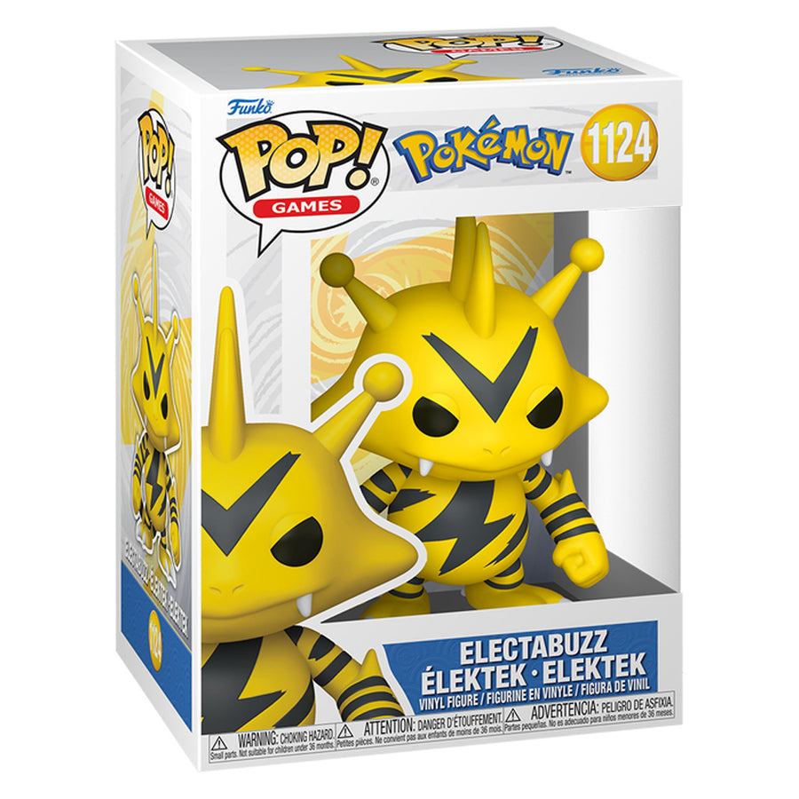 FUNKO POP GAMES POKÉMON - ELECTABUZZ 1124