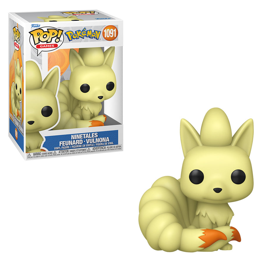 FUNKO POP GAMES POKÉMON - NINETALES 1091 BRINDE