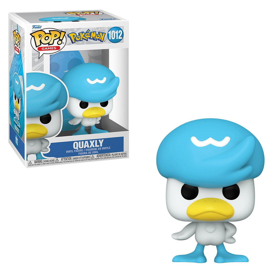 FUNKO POP GAMES POKÉMON - QUAXLY 1012 BRINDE