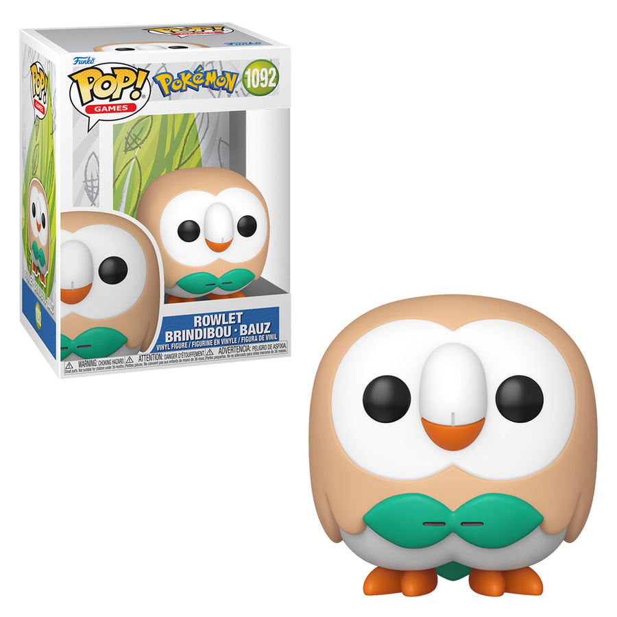 FUNKO POP GAMES POKÉMON - ROWLEY 1092 BRINDE