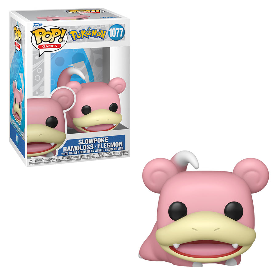 FUNKO POP GAMES POKÉMON - SLOWPOKE 1077 BRINDE